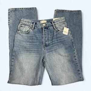 NWT Free People Holly High Rise Bootcut Jeans Size 27 - Western Boho‎ Streetwear